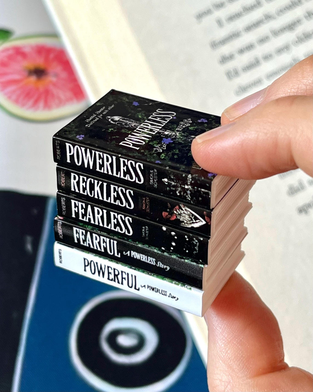 Mini Magnet Powerless Books (set of 5 mini books)