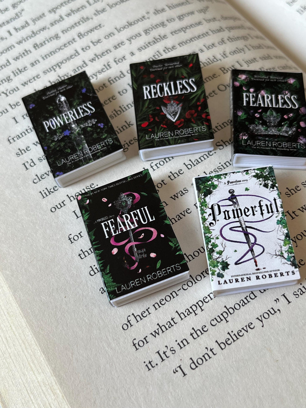 Mini Powerless Books (set of 5 mini books)