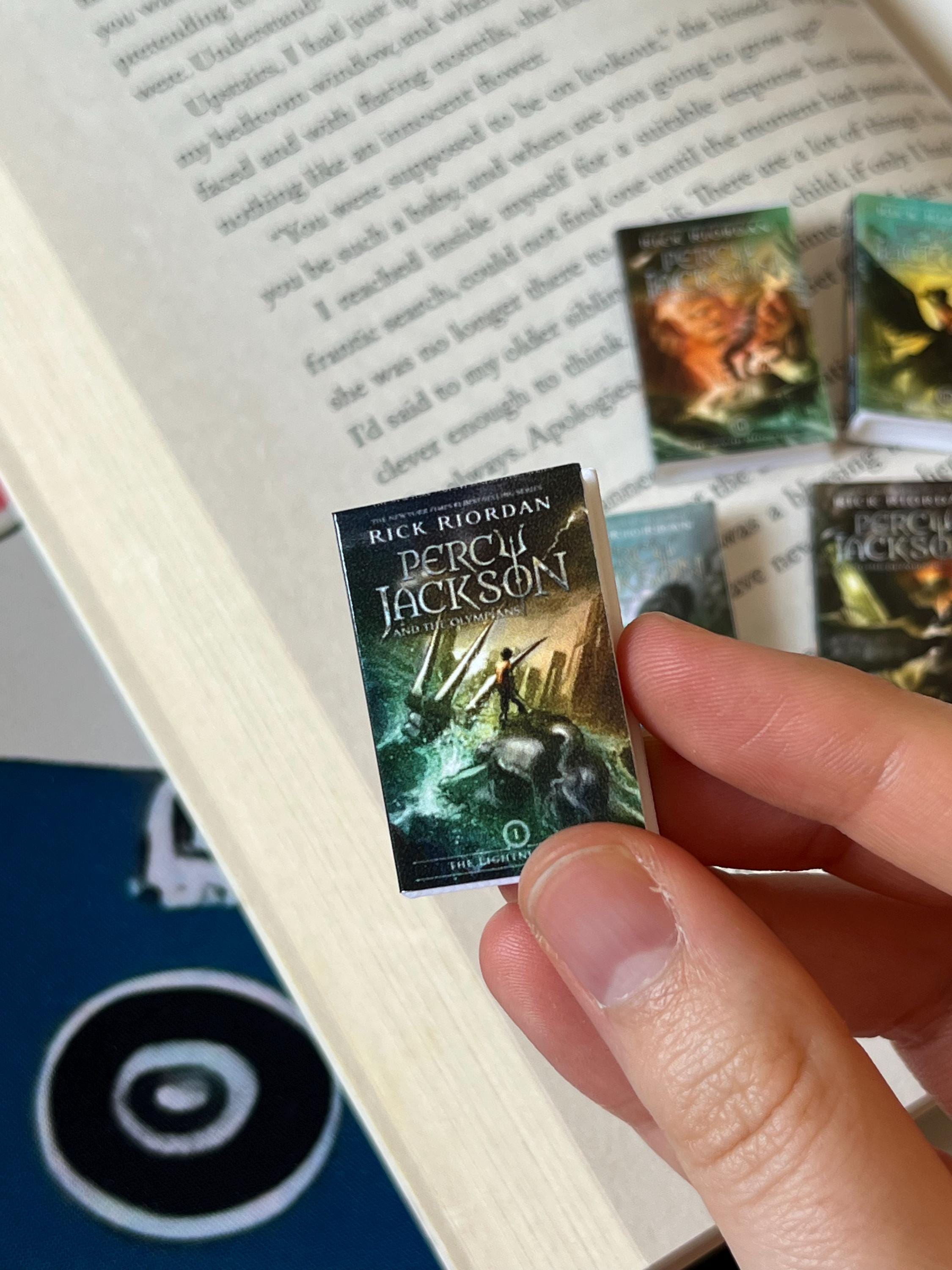 Mini Magnet Percy Jackson Books (set of 5 mini books)