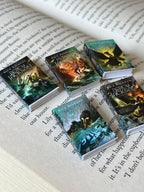 Mini Percy Jackson Books (set of 5 mini books)
