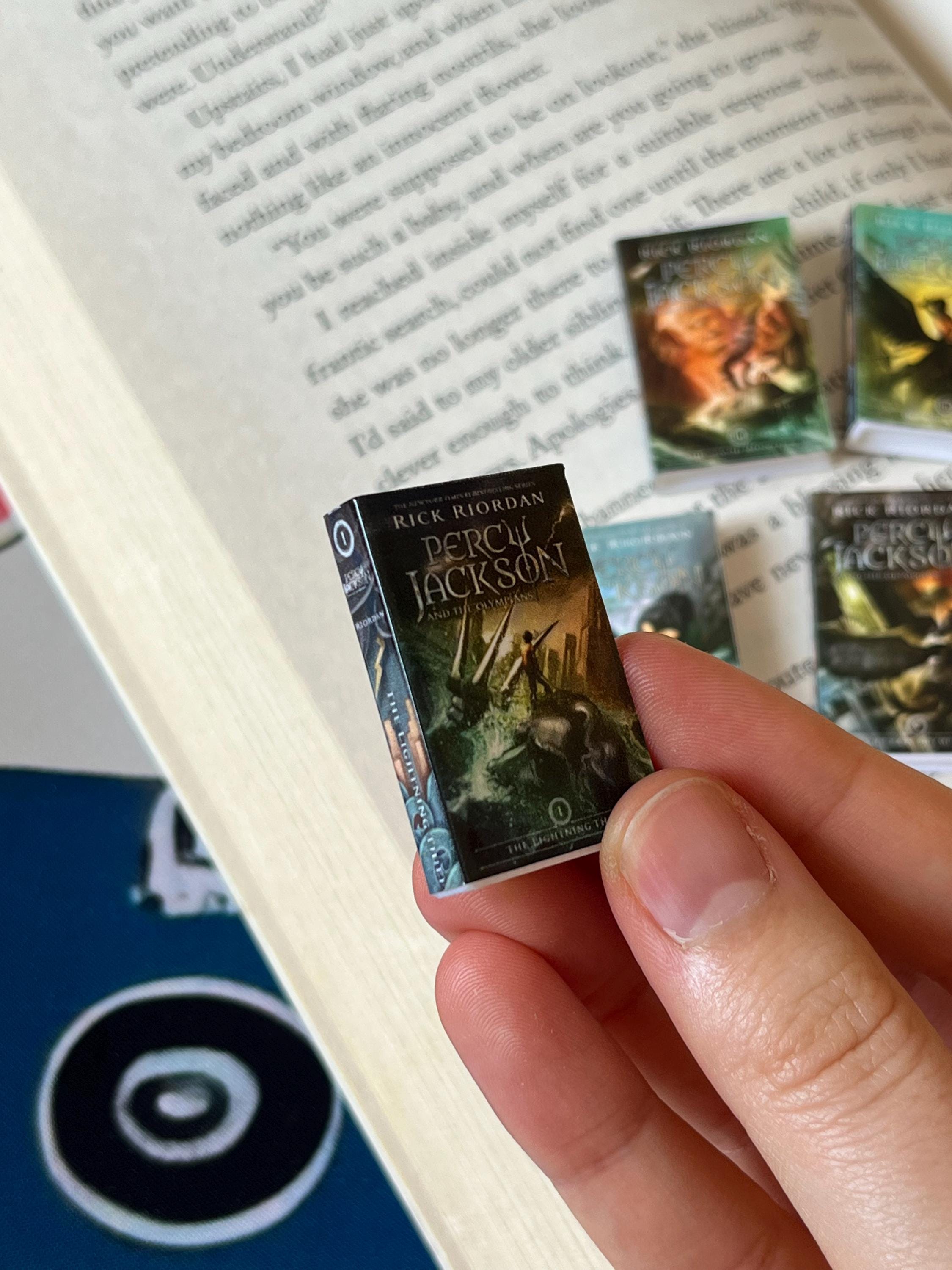 Mini Magnet Percy Jackson Books (set of 5 mini books)