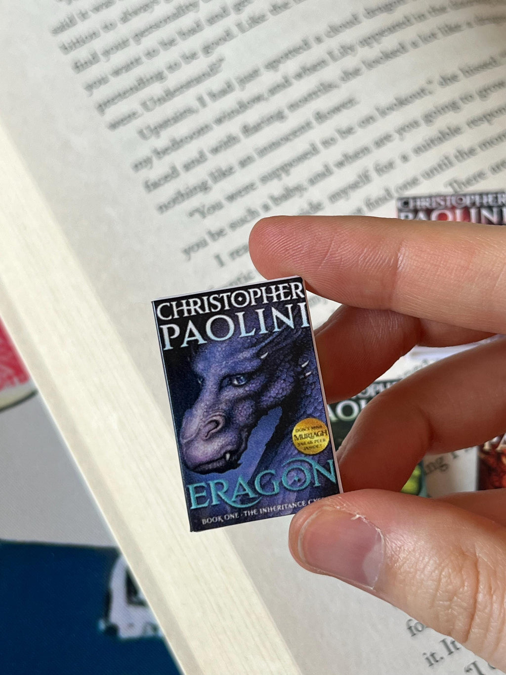 Mini Magnet Eragon Books (set of 5 mini books)