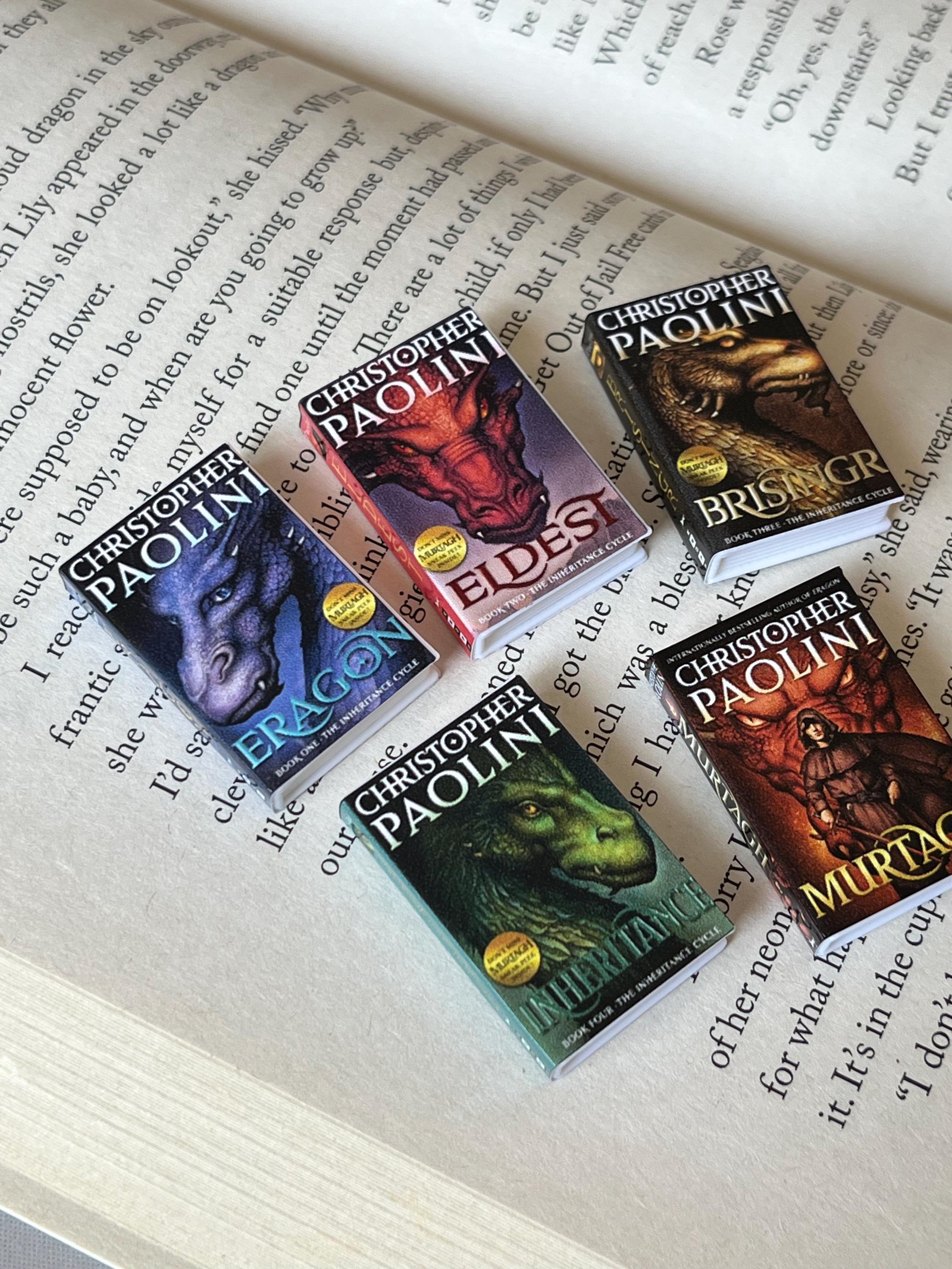 Mini Eragon Books (set of 5 mini books)