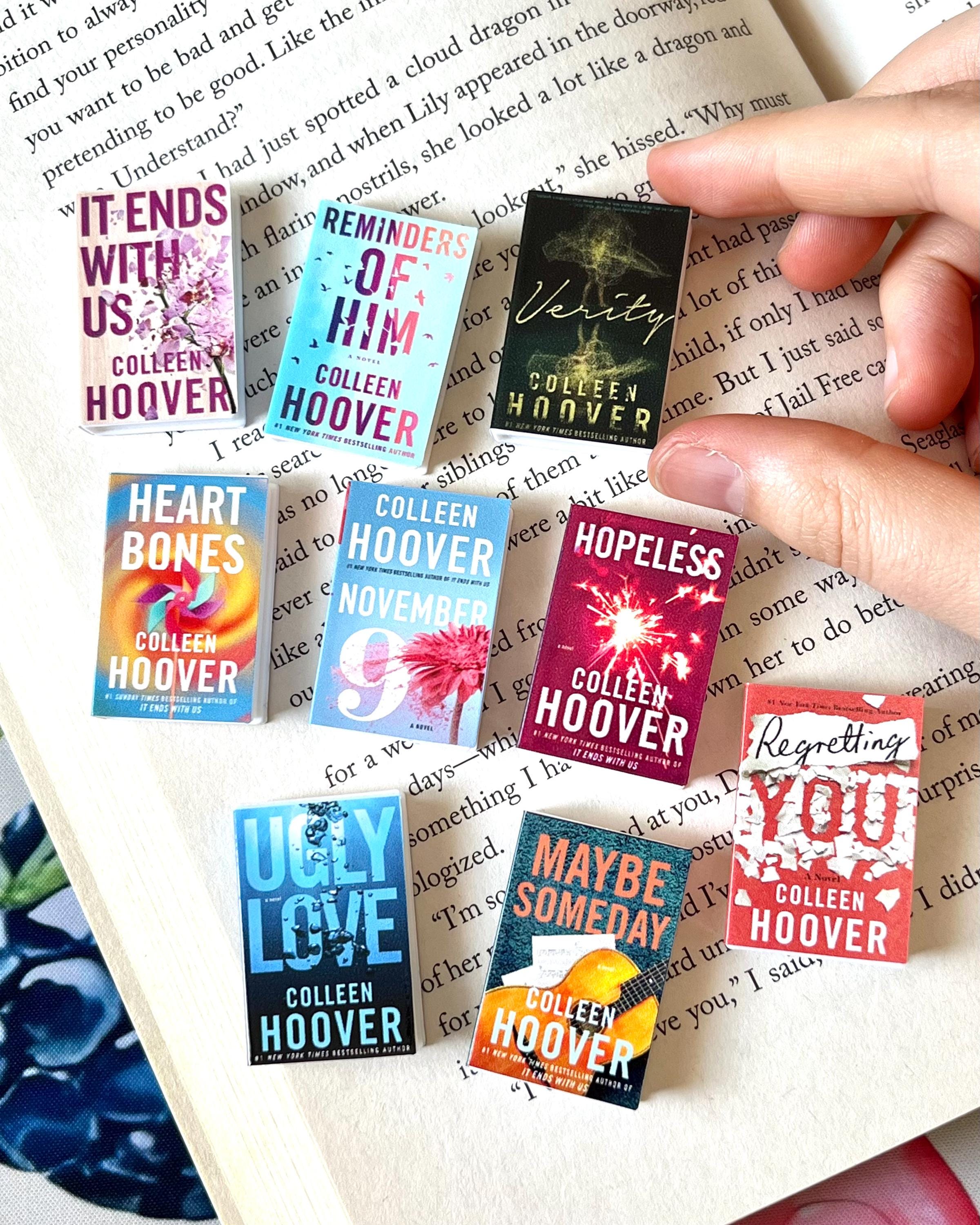 Mini Colleen Hoover Books (set of 9 mini books)
