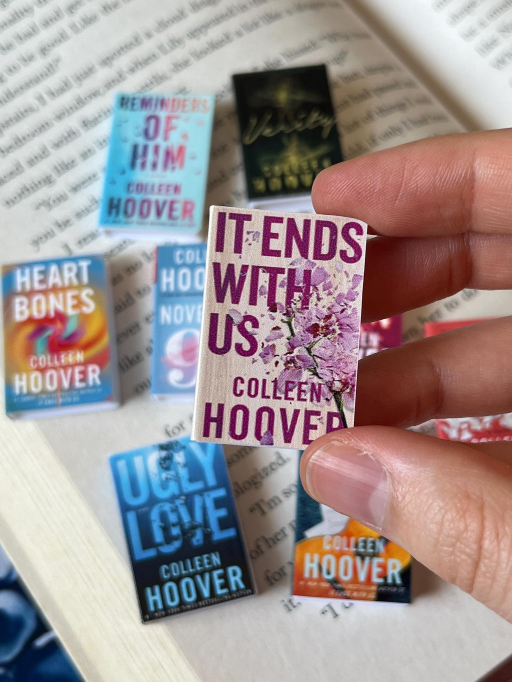 Mini Colleen Hoover Books (set of 9 mini books)