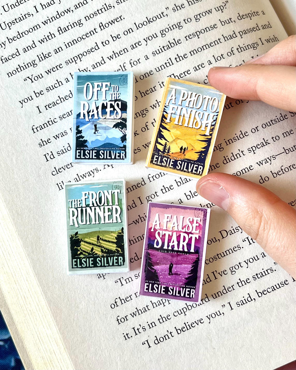 Mini Magnet Gold Rush Ranch Books (set of 4 mini books)