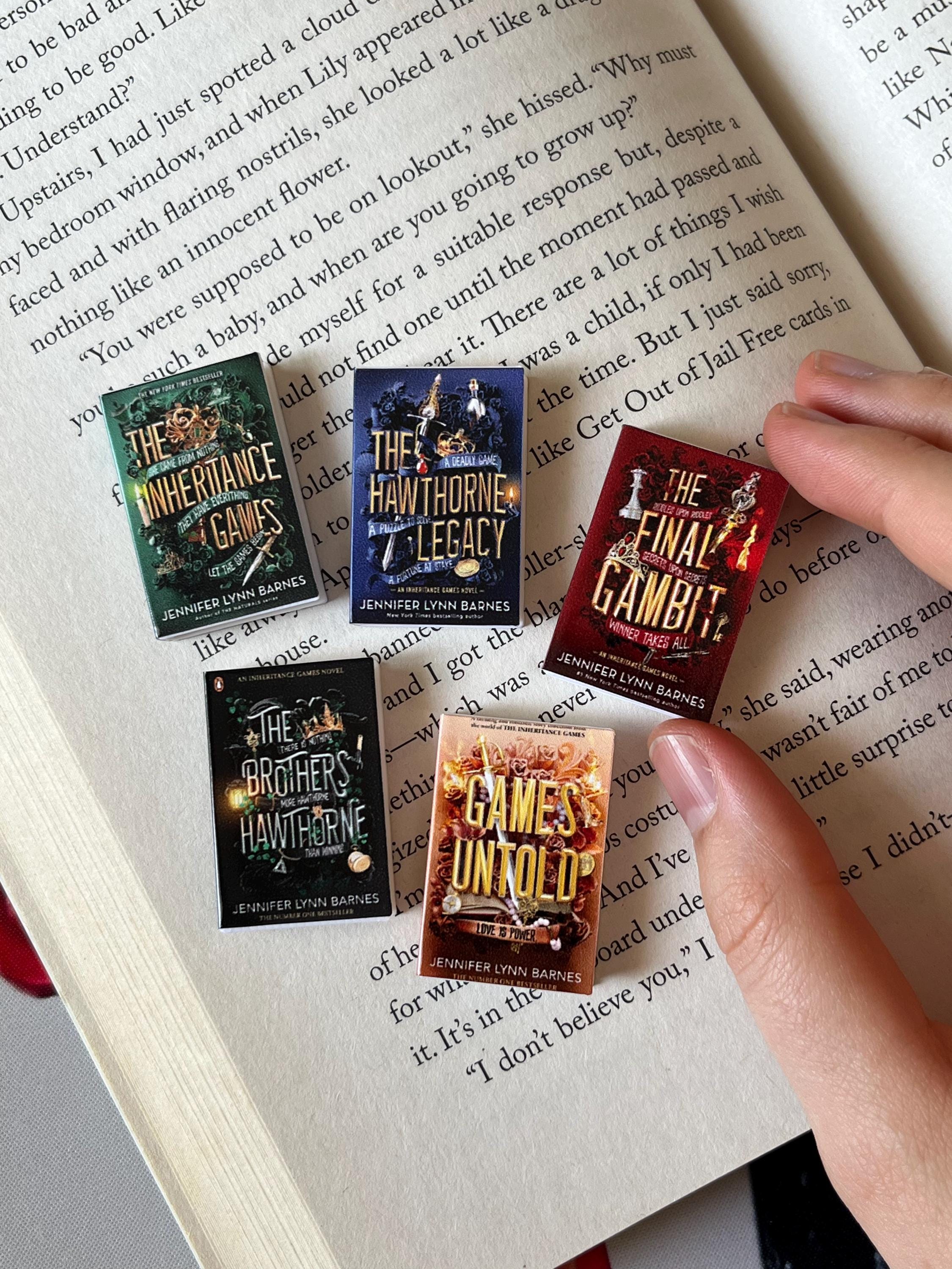 Mini Magnet Inheritance Games Books (set of 5 mini books)