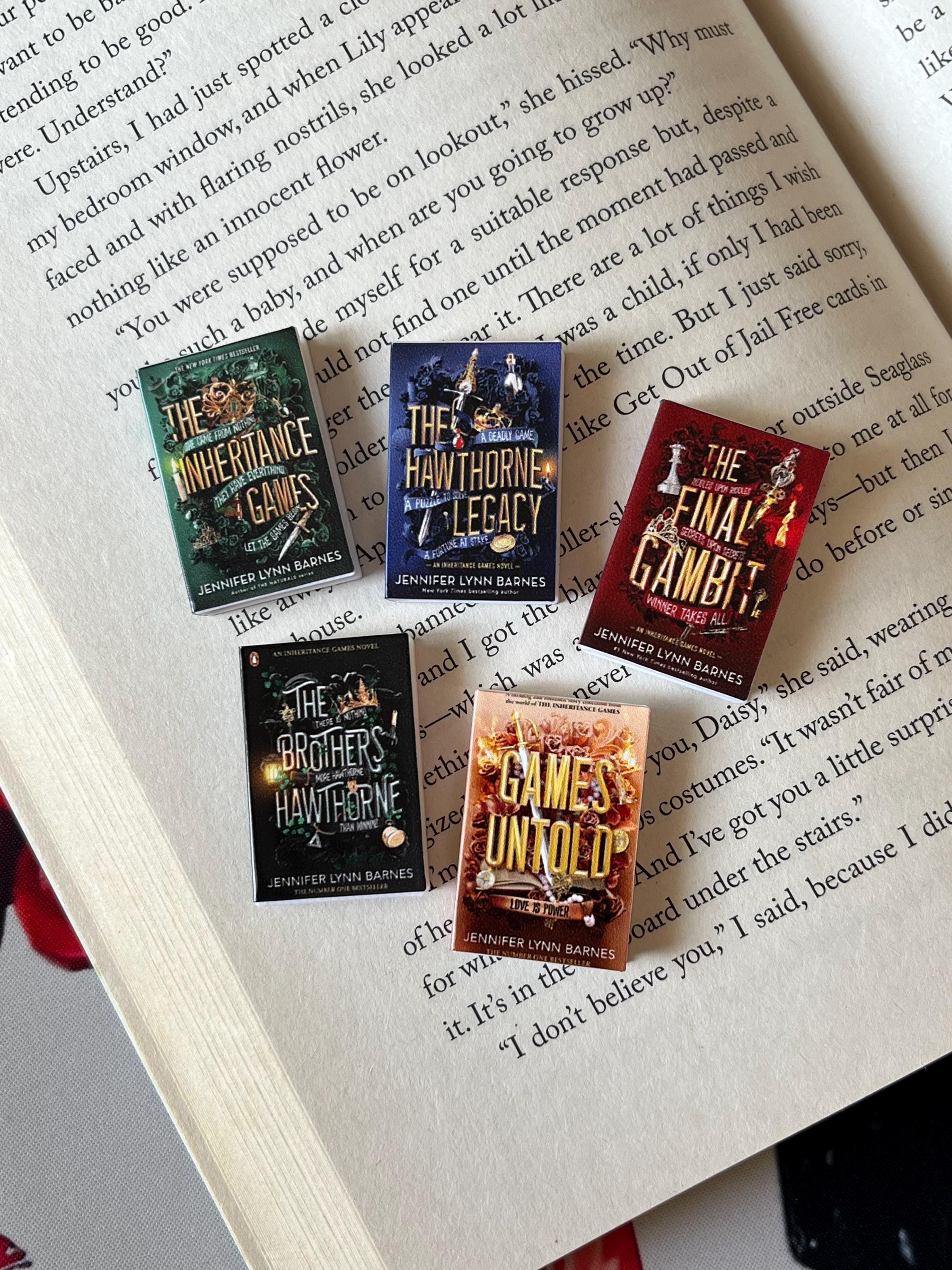 Mini Inheritance Games Books (set of 5 mini books)
