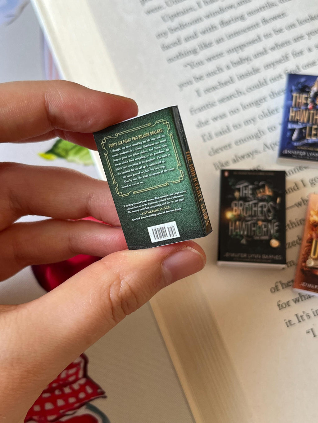 Mini Magnet Inheritance Games Books (set of 5 mini books)