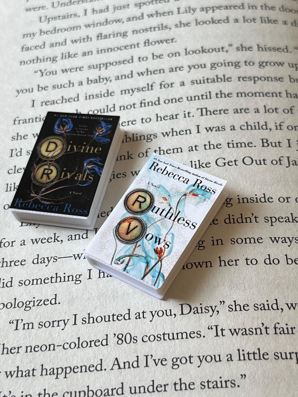 Mini Divine Rivals Books (set of 2 mini books)