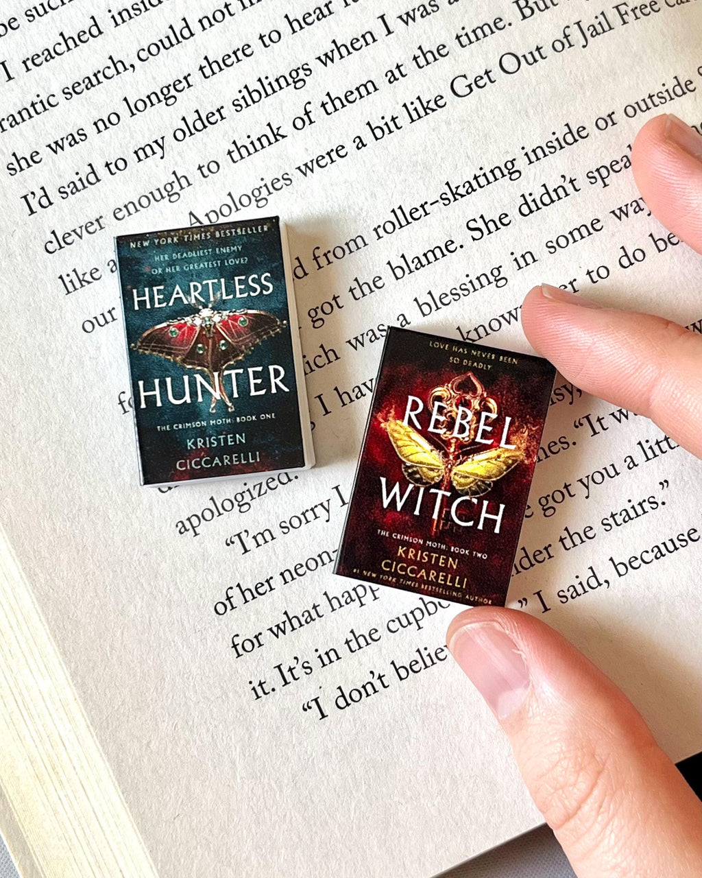 Mini The Crimson Moth Books (set of 2 mini books)