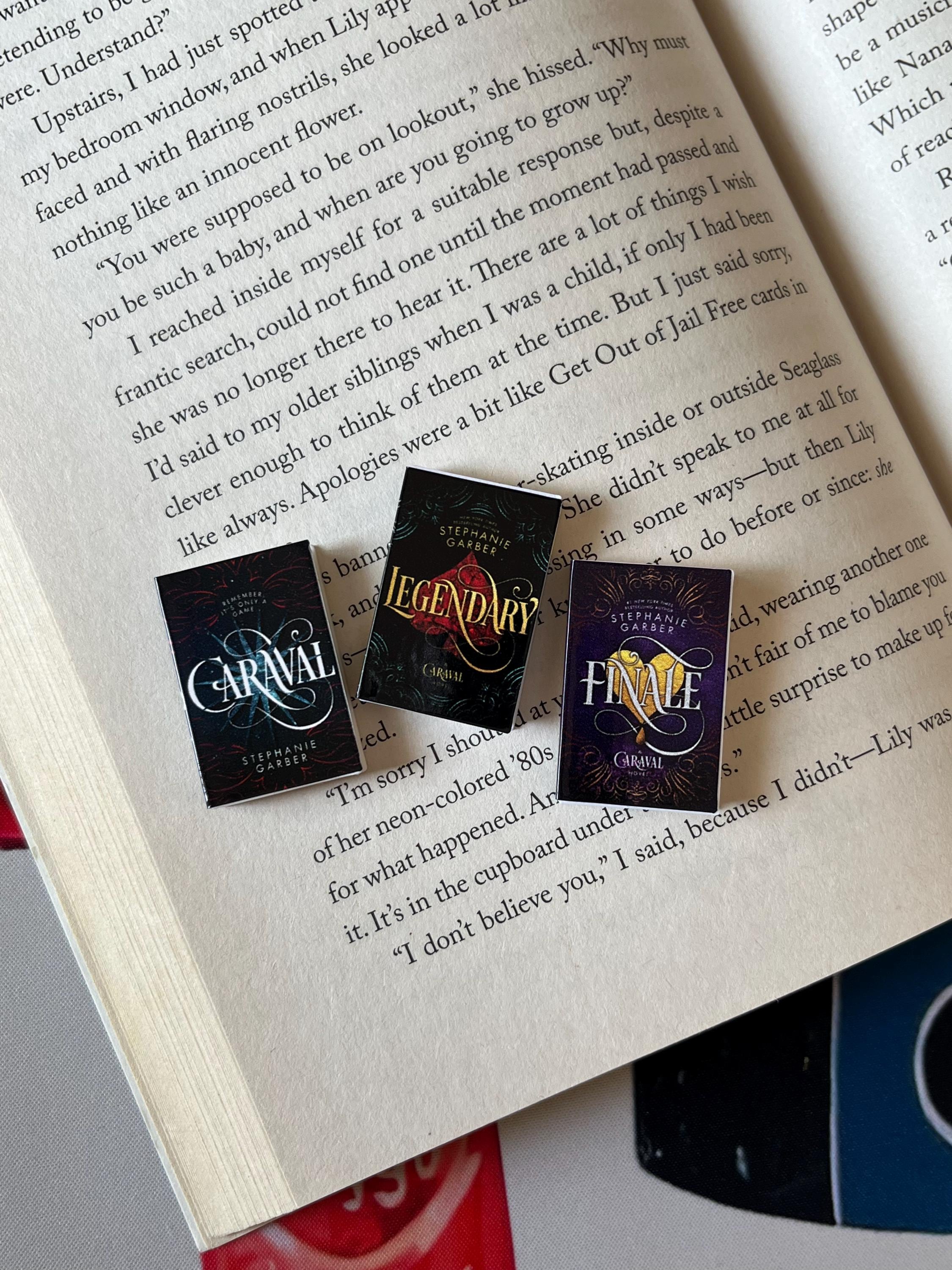 Mini Caraval Books (set of 3 mini books)