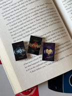 Mini Magnet Caraval Books (set of 3 mini books)
