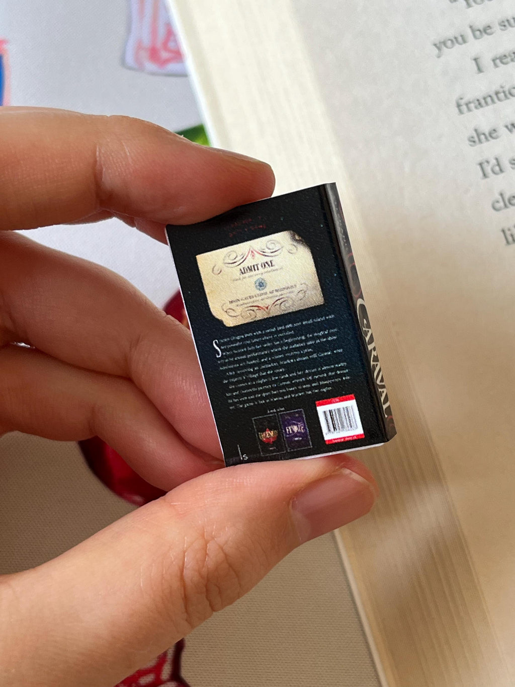 Mini Caraval Books (set of 3 mini books)