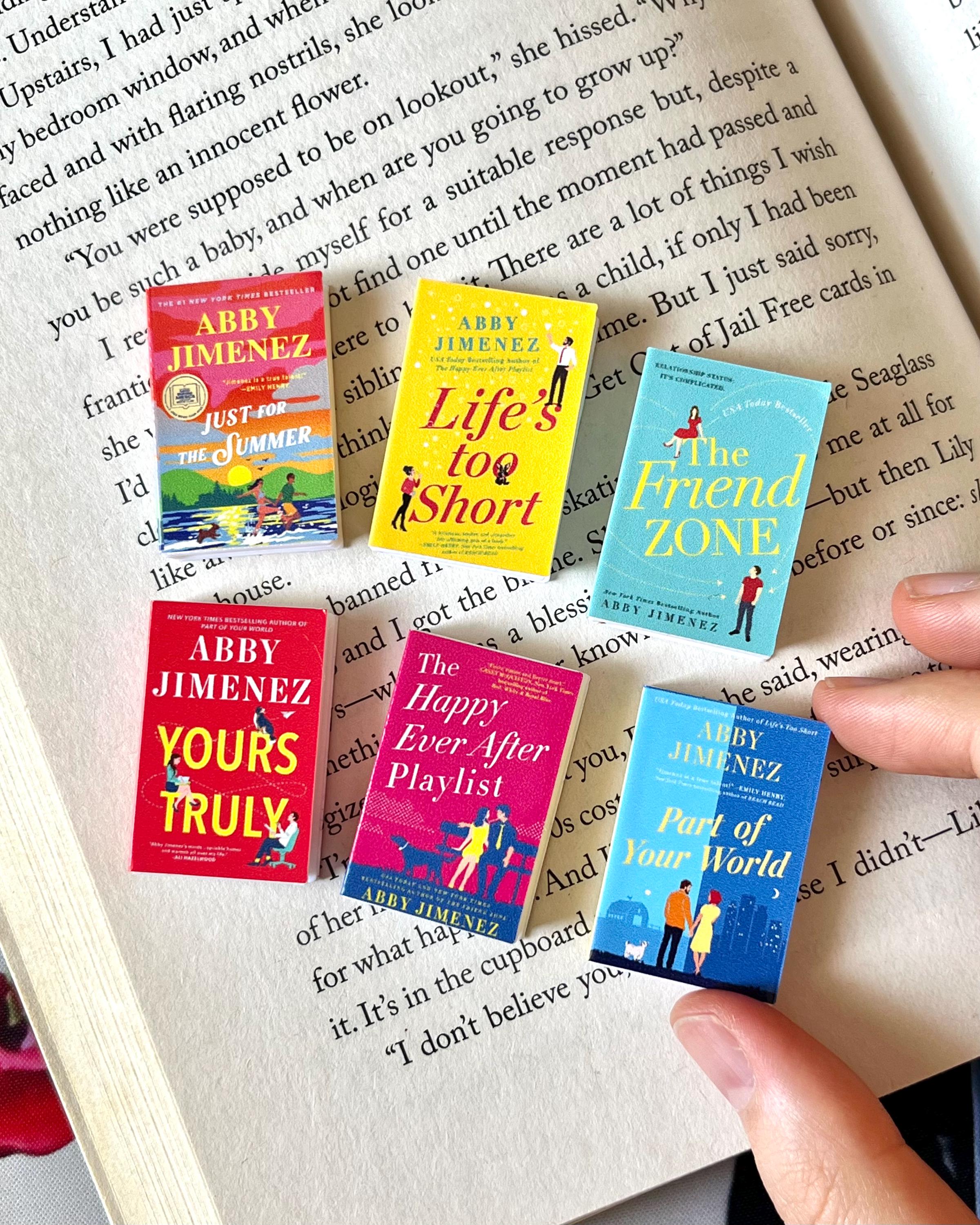 Mini Abby Jimenez Books (set of 6 mini books)