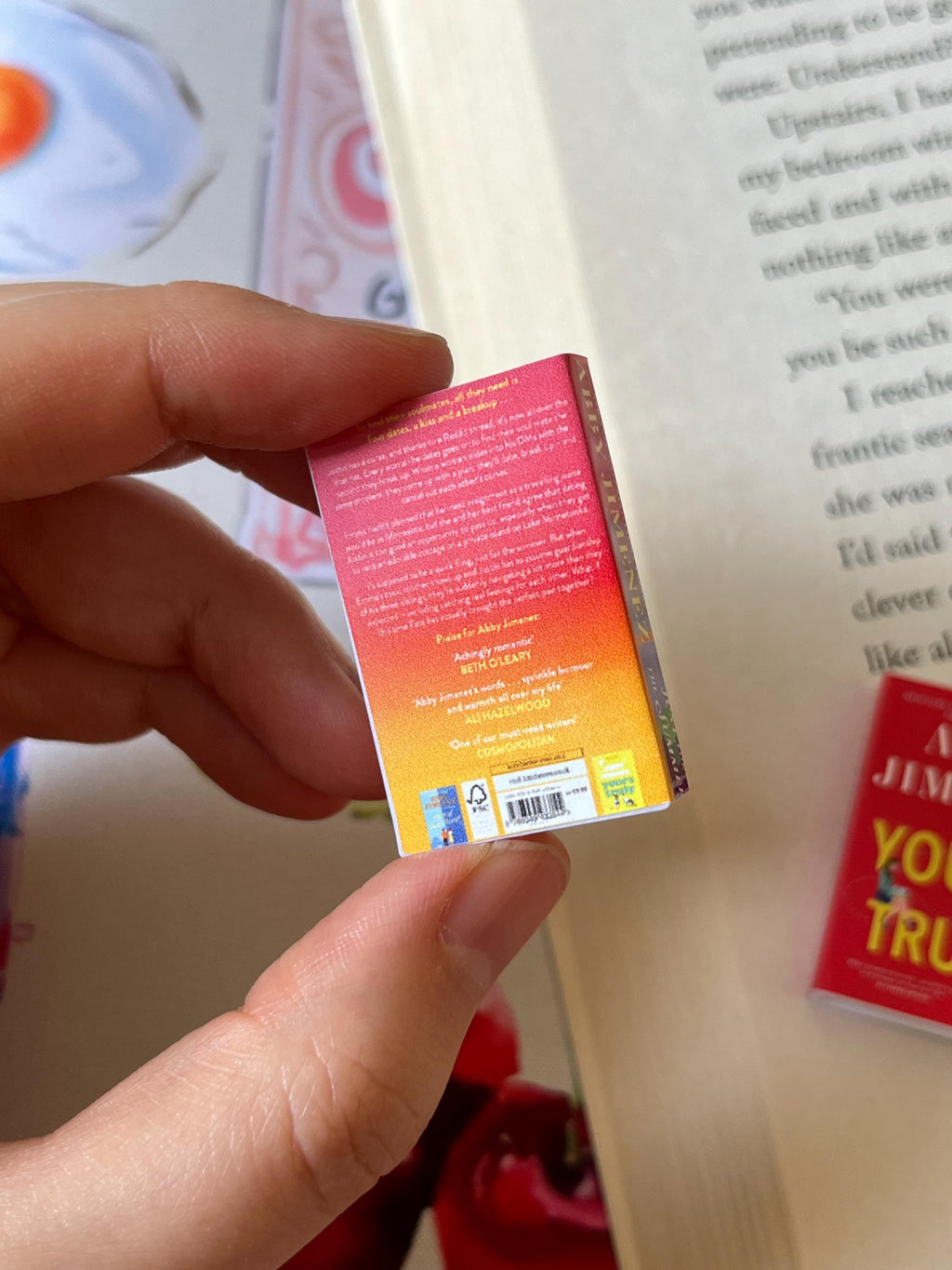 Mini Magnet Abby Jimenez Books (set of 6 mini books)