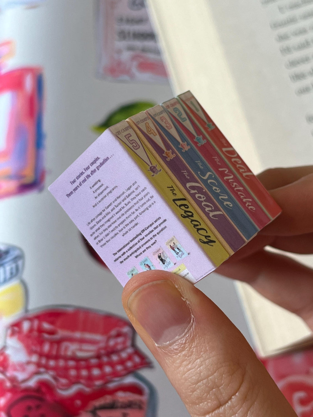 Mini Off Campus Books (set of 5 mini books)