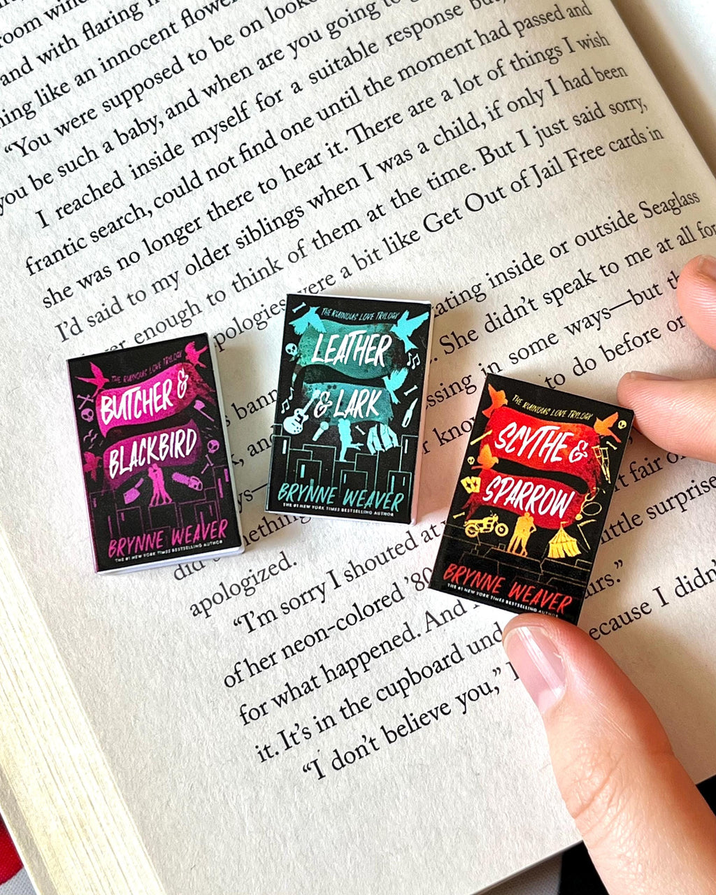 Mini Ruinous Love Books (set of 3 mini books)