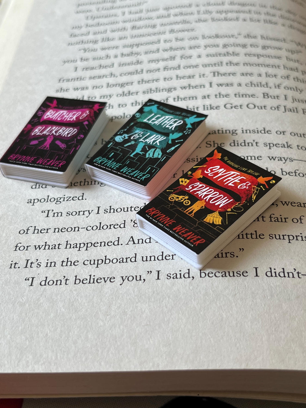 Mini Ruinous Love Books (set of 3 mini books)
