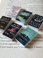 Mini Alice Feeney Books (set of 6 mini books)