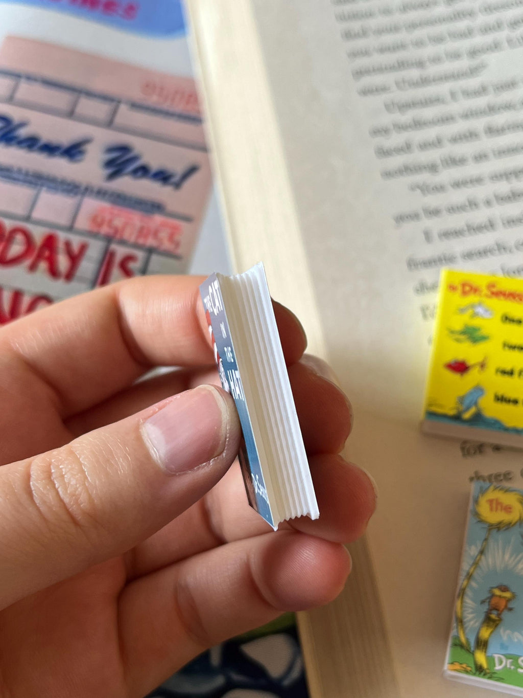 Mini Magnet Dr. Suess Books (set of 7 mini books)