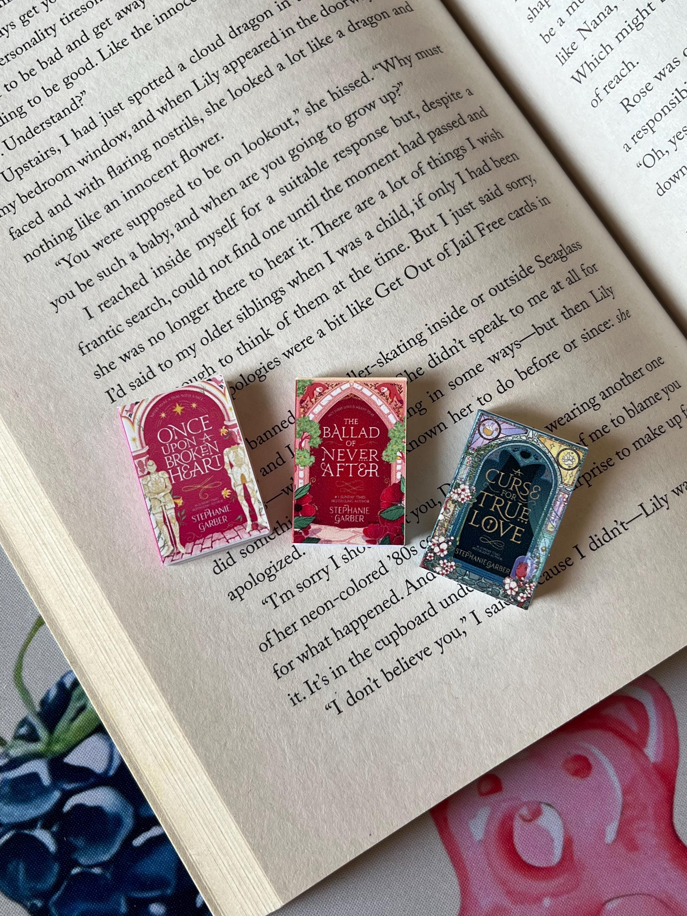 Mini Magnet Once Upon a Broken Heart Books (set of 3 mini books)