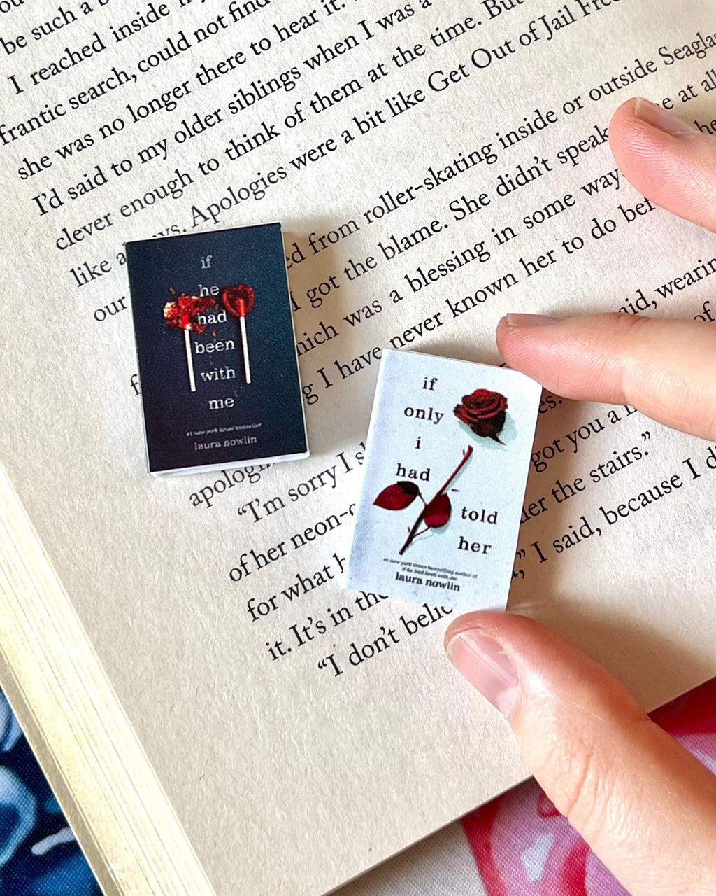 Mini If He Had Been With Me Books (set of 2 mini books)