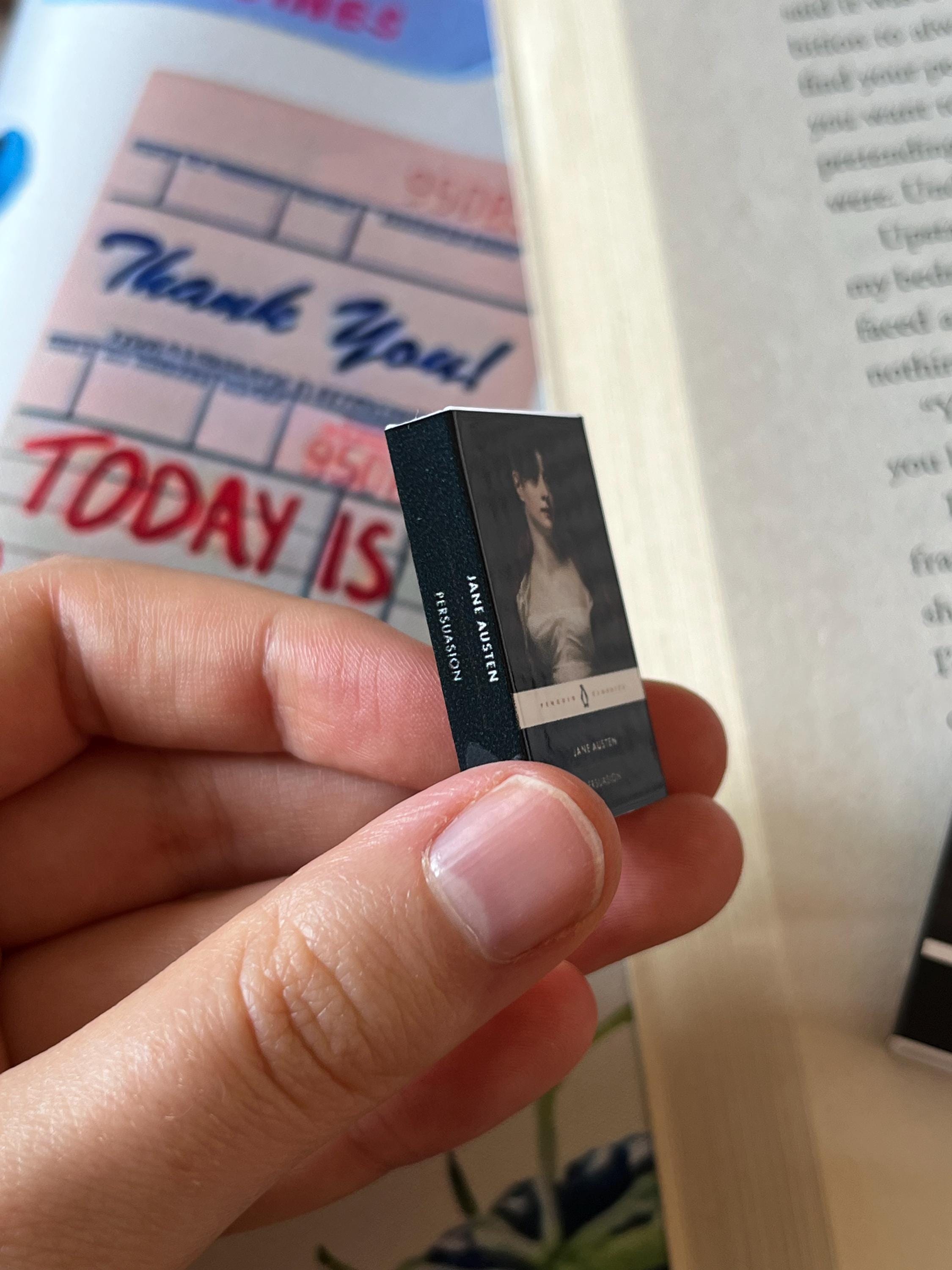 Mini Magnet Jane Austen Books (set of 6 mini books)