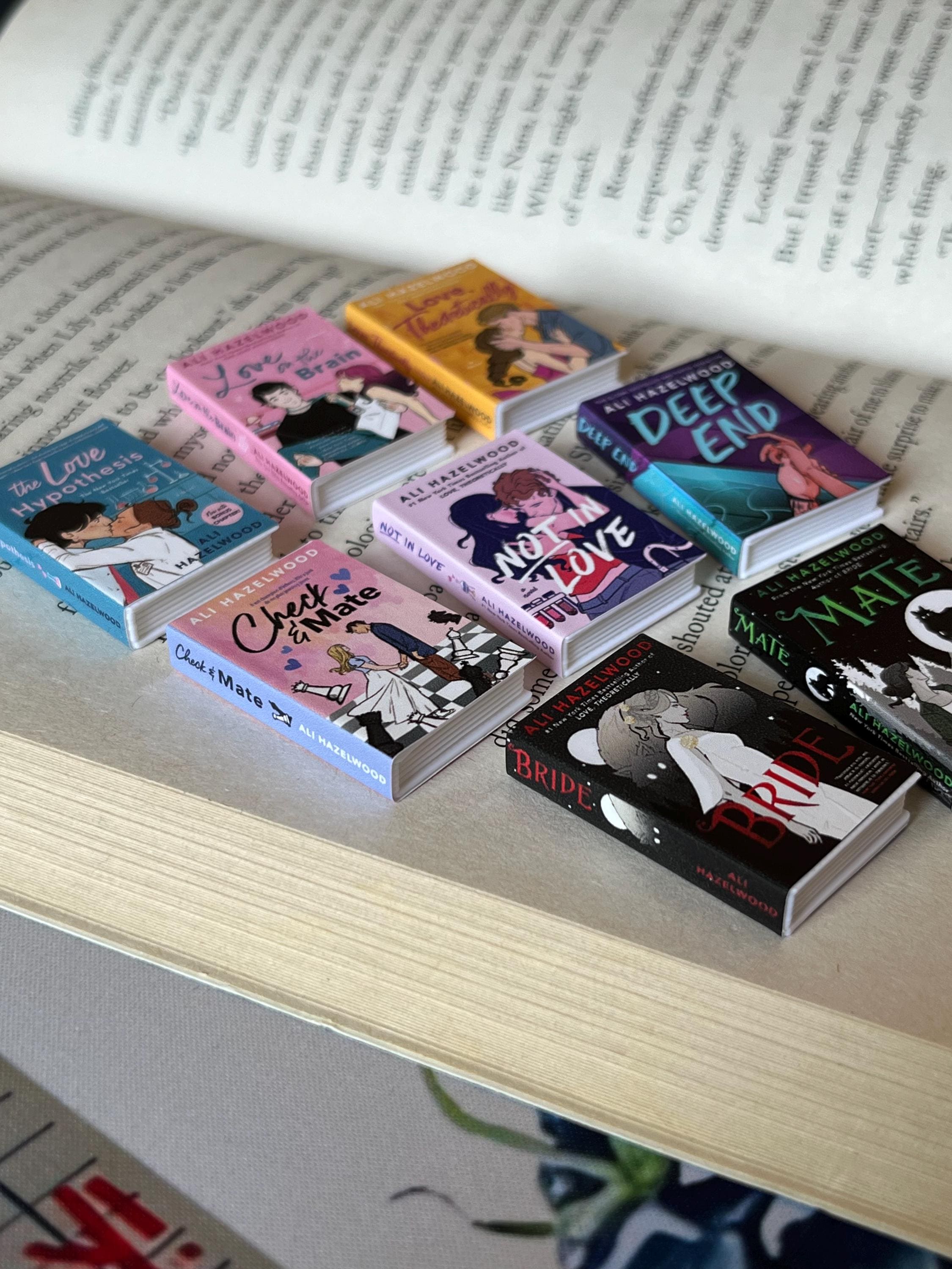 Mini Ali Hazelwood Books (set of 8 mini books)