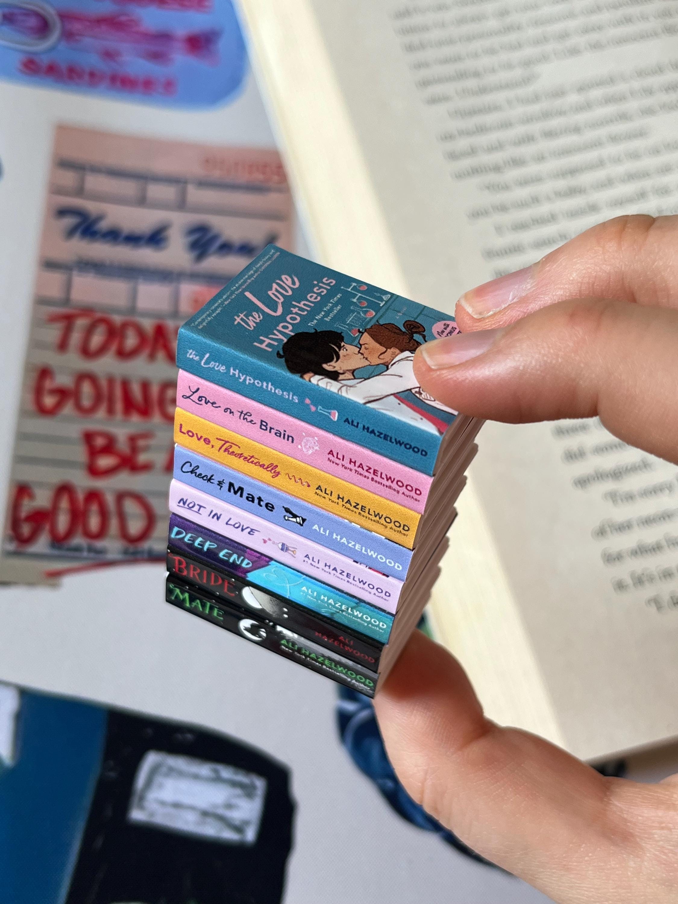 Mini Ali Hazelwood Books (set of 8 mini books)