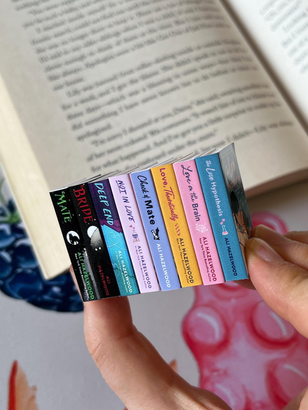 Mini Ali Hazelwood Books (set of 8 mini books)