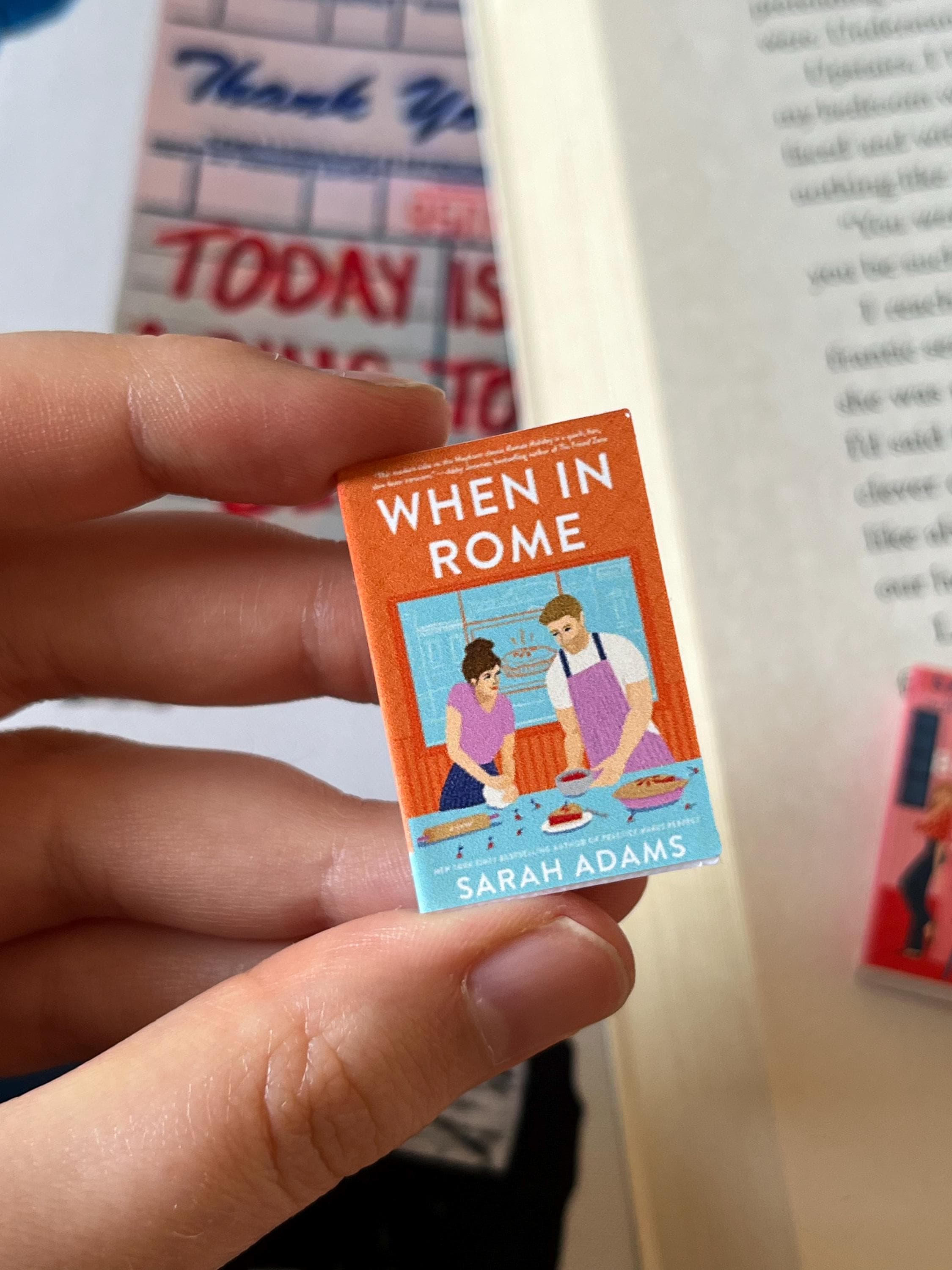Mini Magnet When in Rome Books (set of 4 mini books)