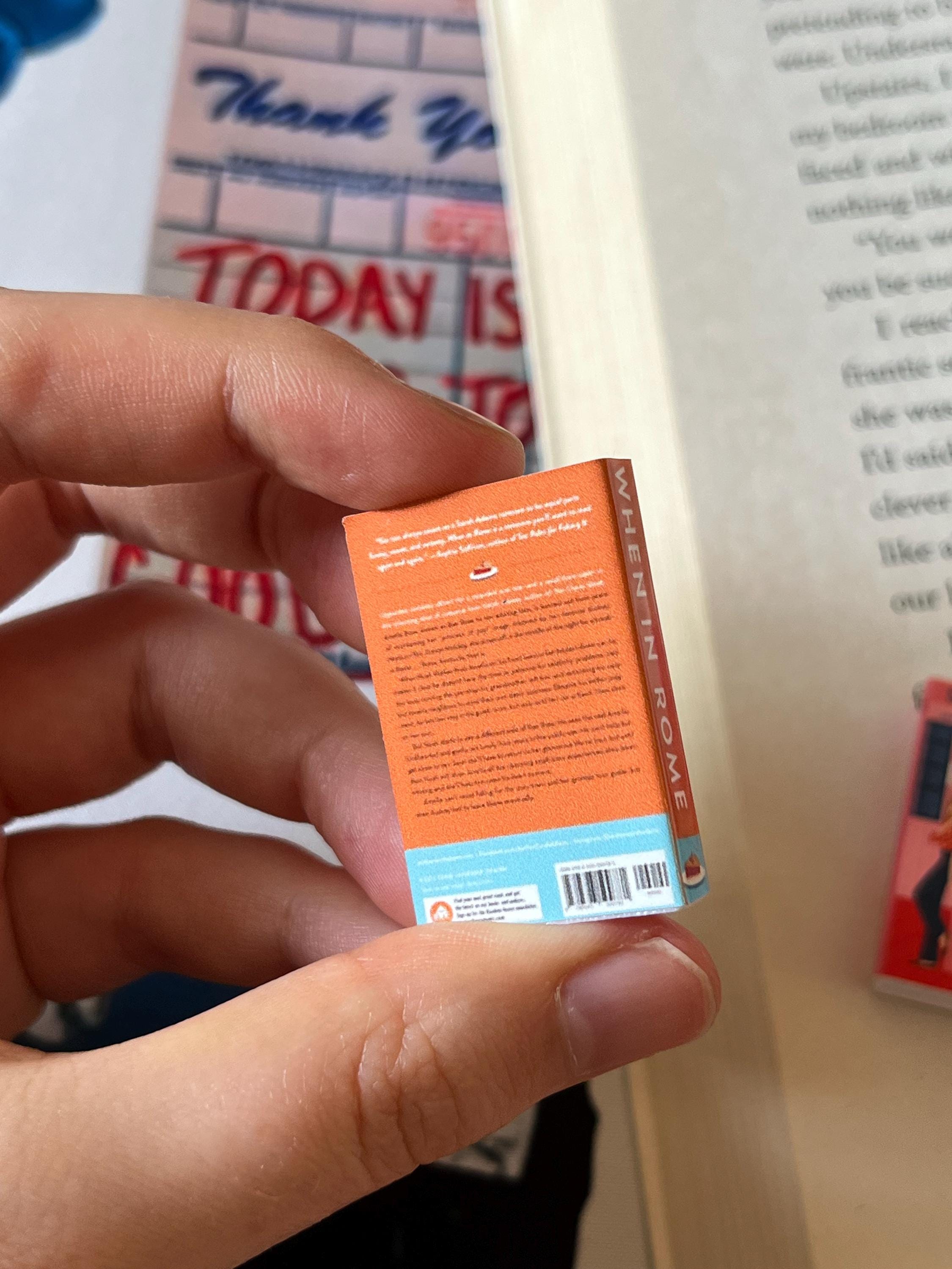 Mini Magnet When in Rome Books (set of 4 mini books)