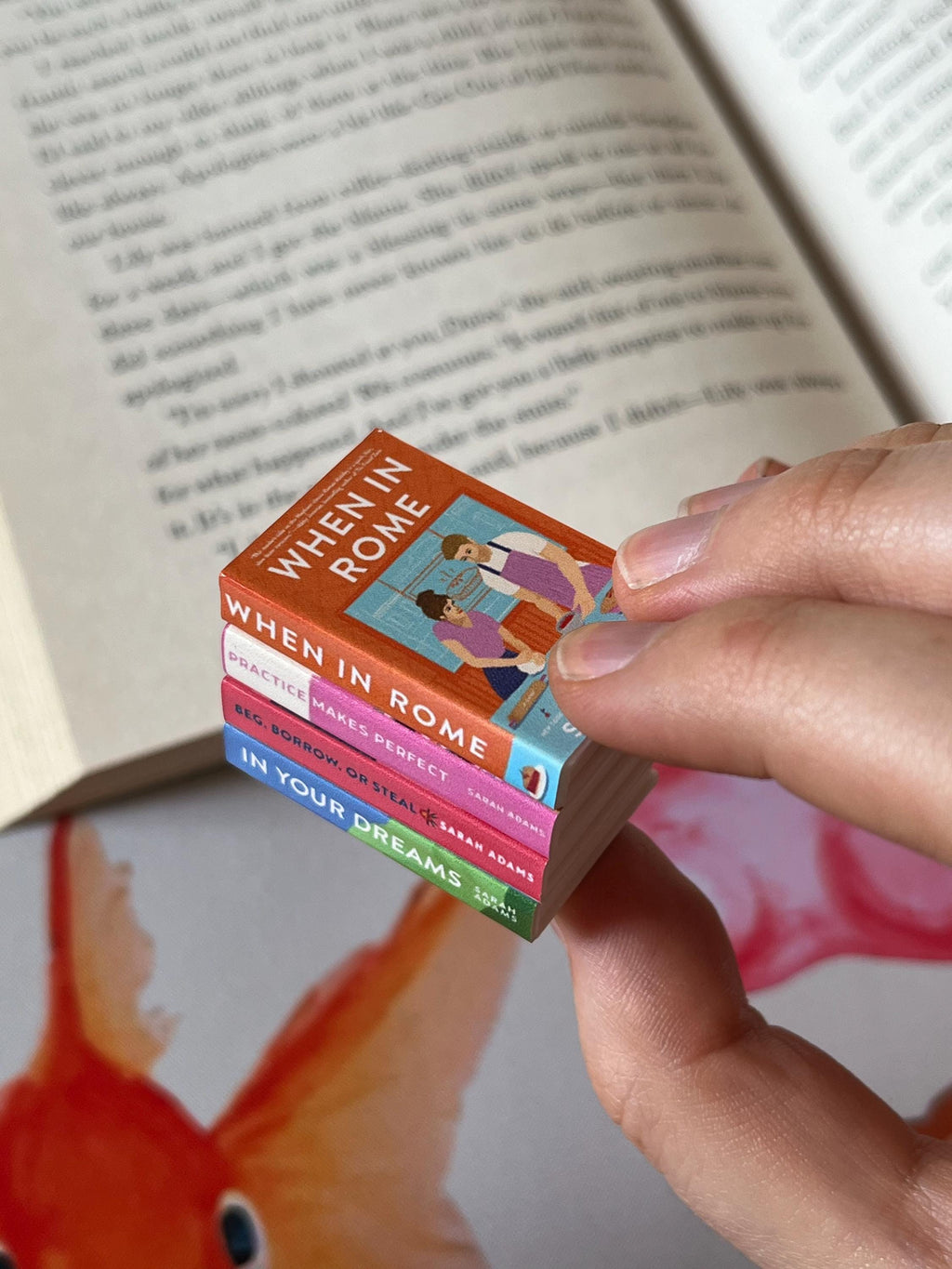 Mini Magnet When in Rome Books (set of 4 mini books)