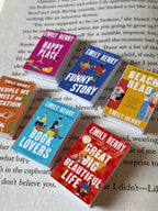 Mini Magnet Emily Henry Books (set of 6 mini books)
