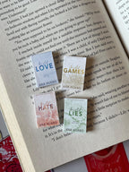 Mini Magnet Twisted Love Books (set of 4 mini books)