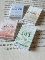 Mini Magnet Twisted Love Books (set of 4 mini books)