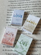 Mini Magnet Twisted Love Books (set of 4 mini books)