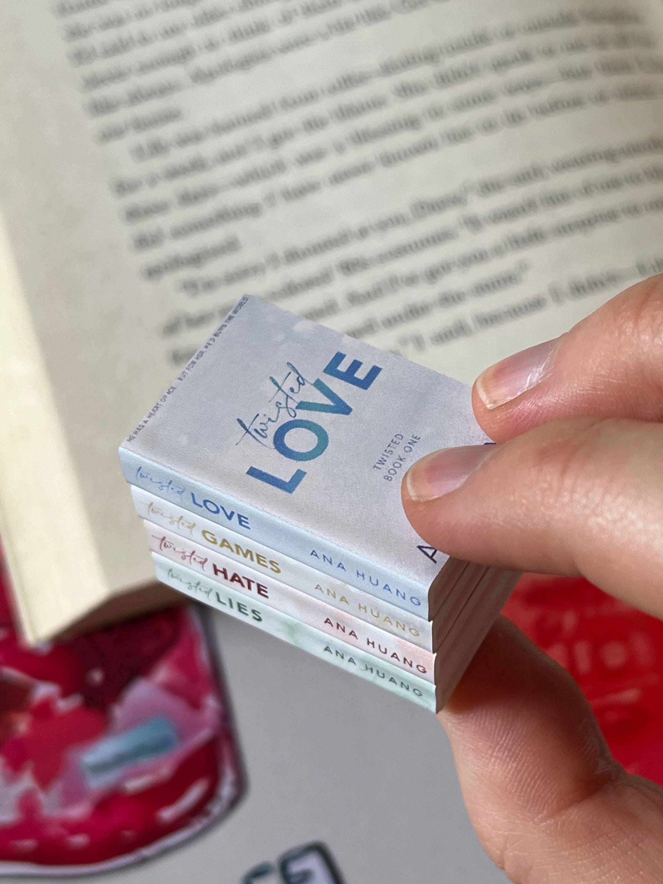 Mini Twisted Love Books (set of 4 mini books)
