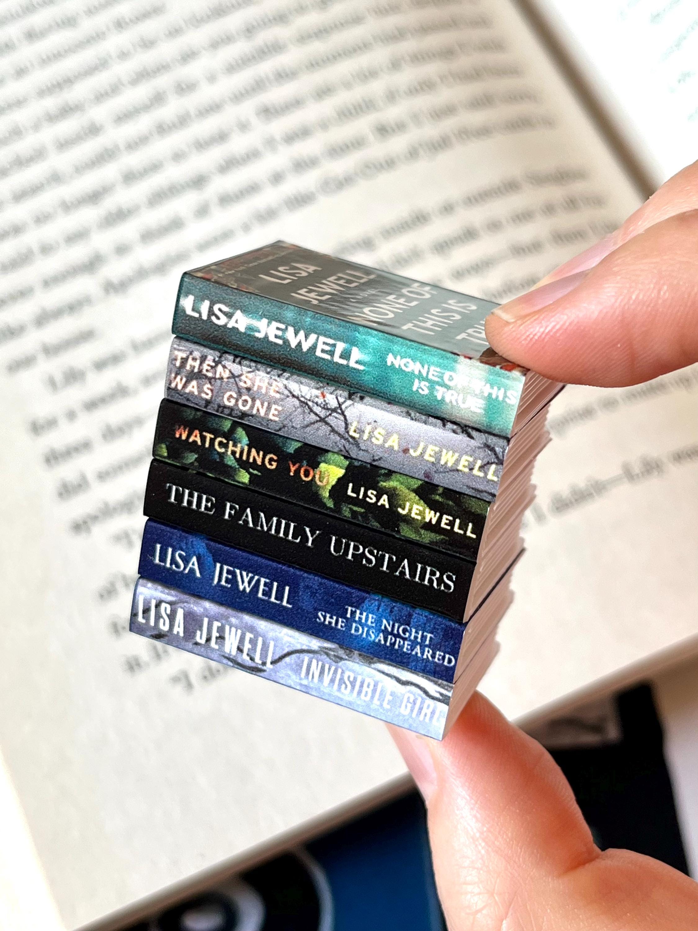 Mini Magnet Lisa Jewel Books (set of 6 mini books)