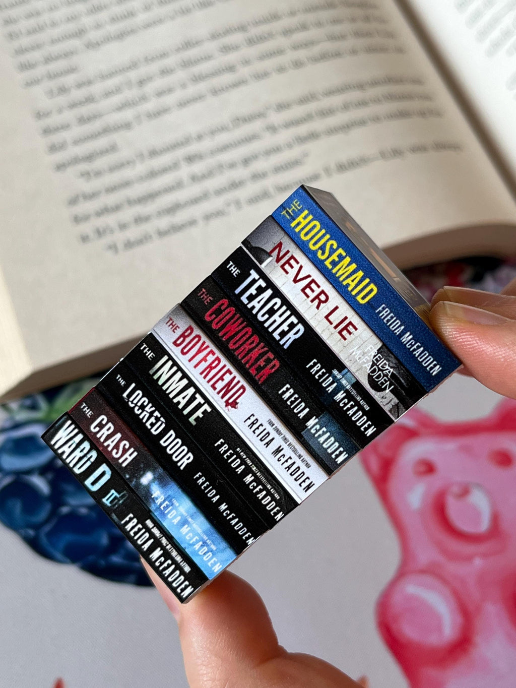 Mini Freida McFadden Books (set of 9 mini books)