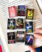 Mini Magnet Freida McFadden Books (set of 9 mini books)