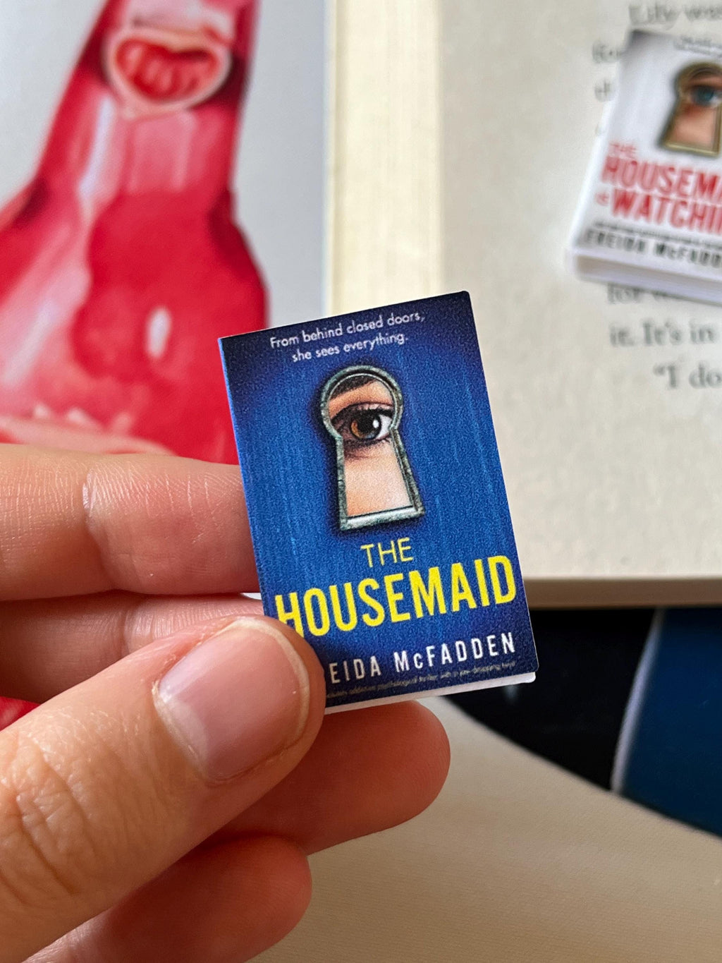Mini Magnet The Housemaid Books (set of 4 mini books)