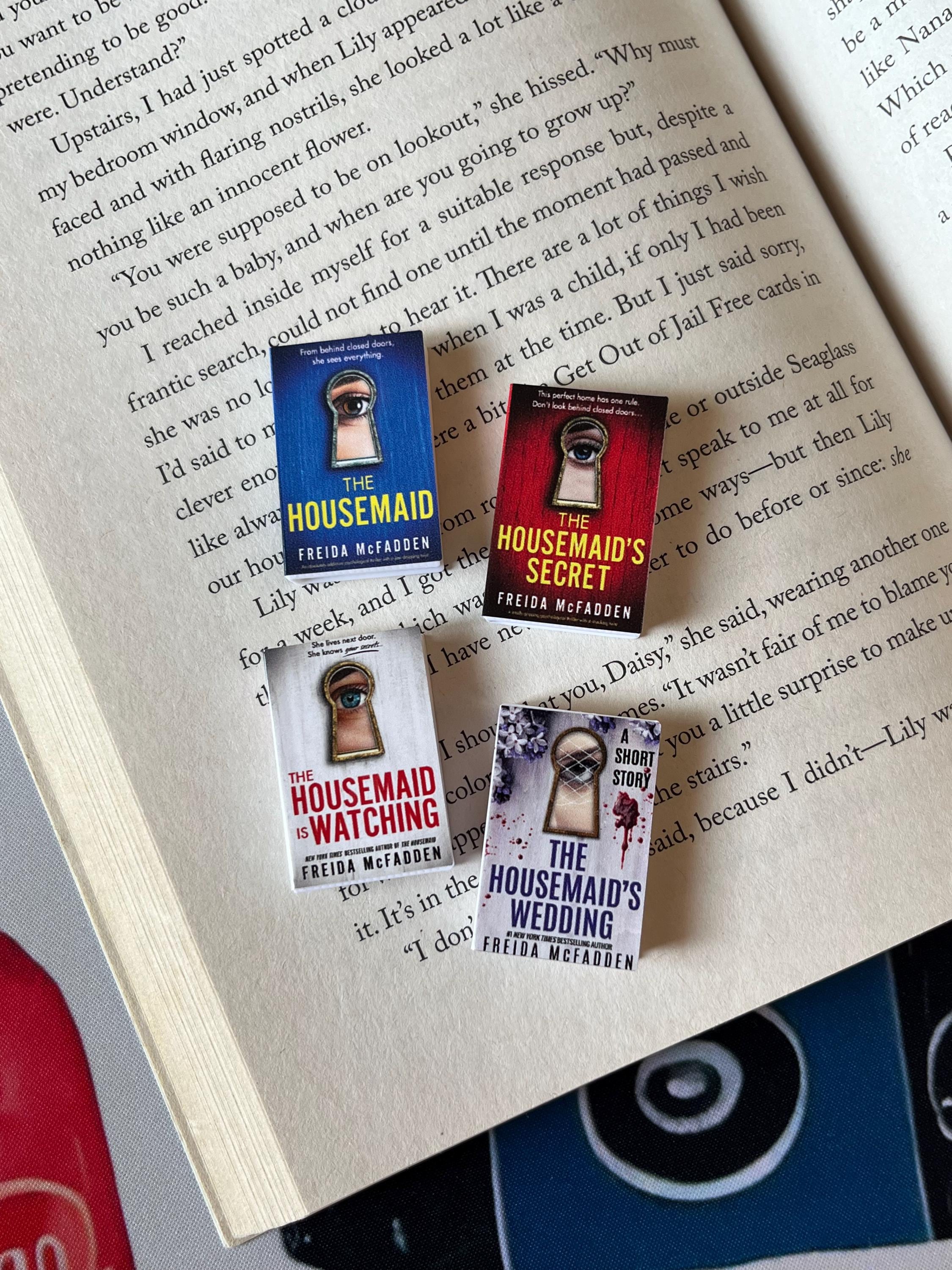 Mini Magnet The Housemaid Books (set of 4 mini books)