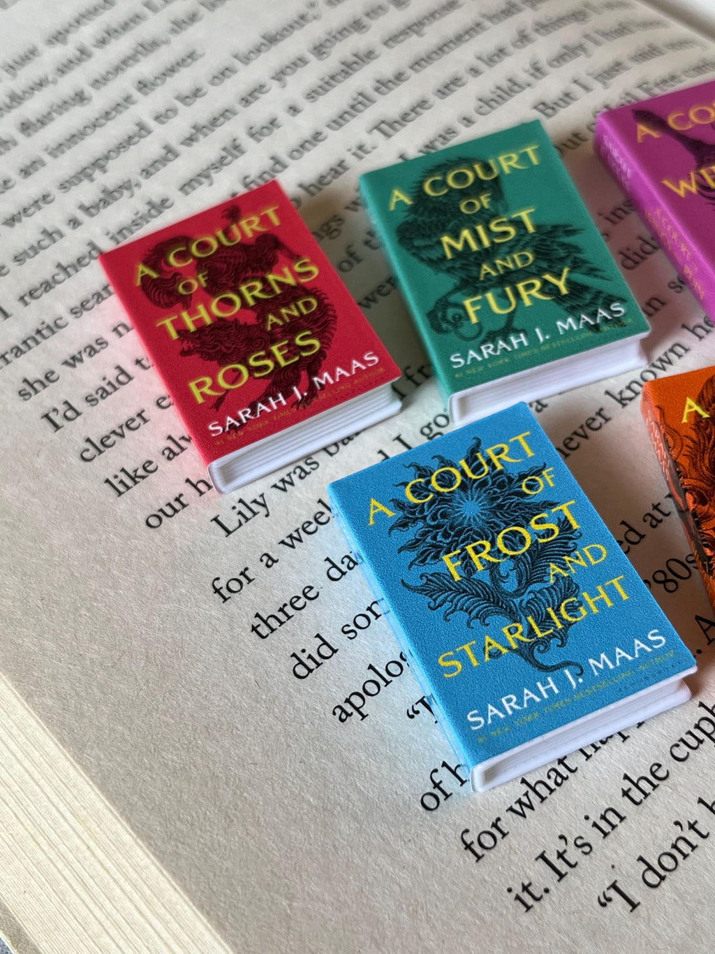 Mini Fantasy Books (set of 5 mini books)