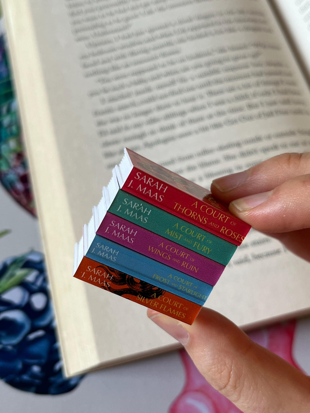 Mini Magnet Fantasy Books (set of 5 mini books)