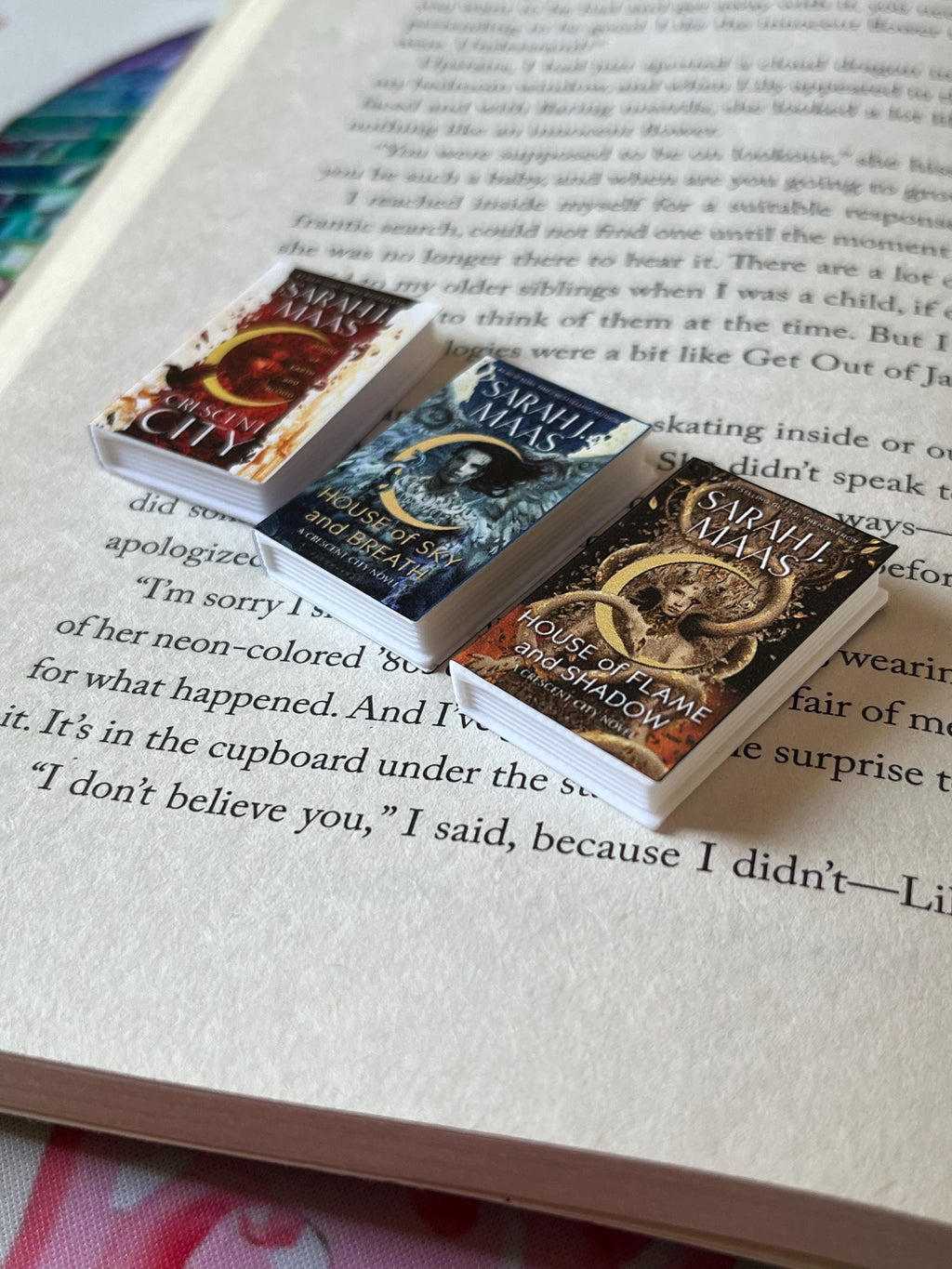 Mini Crescent City Books (set of 3 mini books)