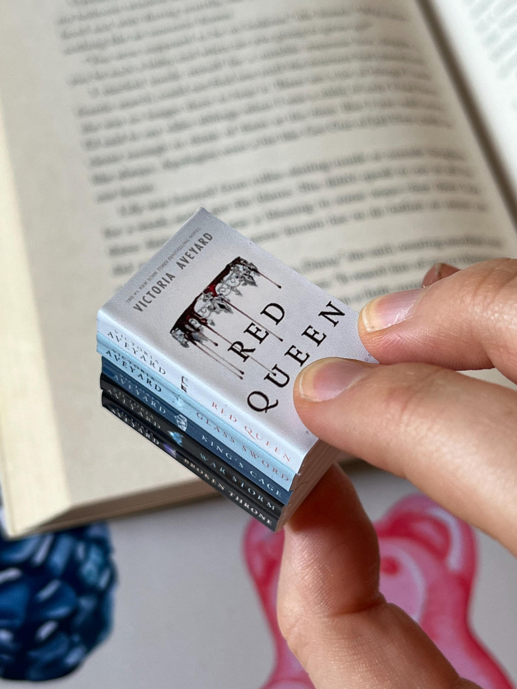 Mini Red Queen Books (set of 5 mini books)
