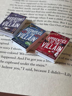Mini Magnet Assistant to the Villain Books (set of 3 mini books)