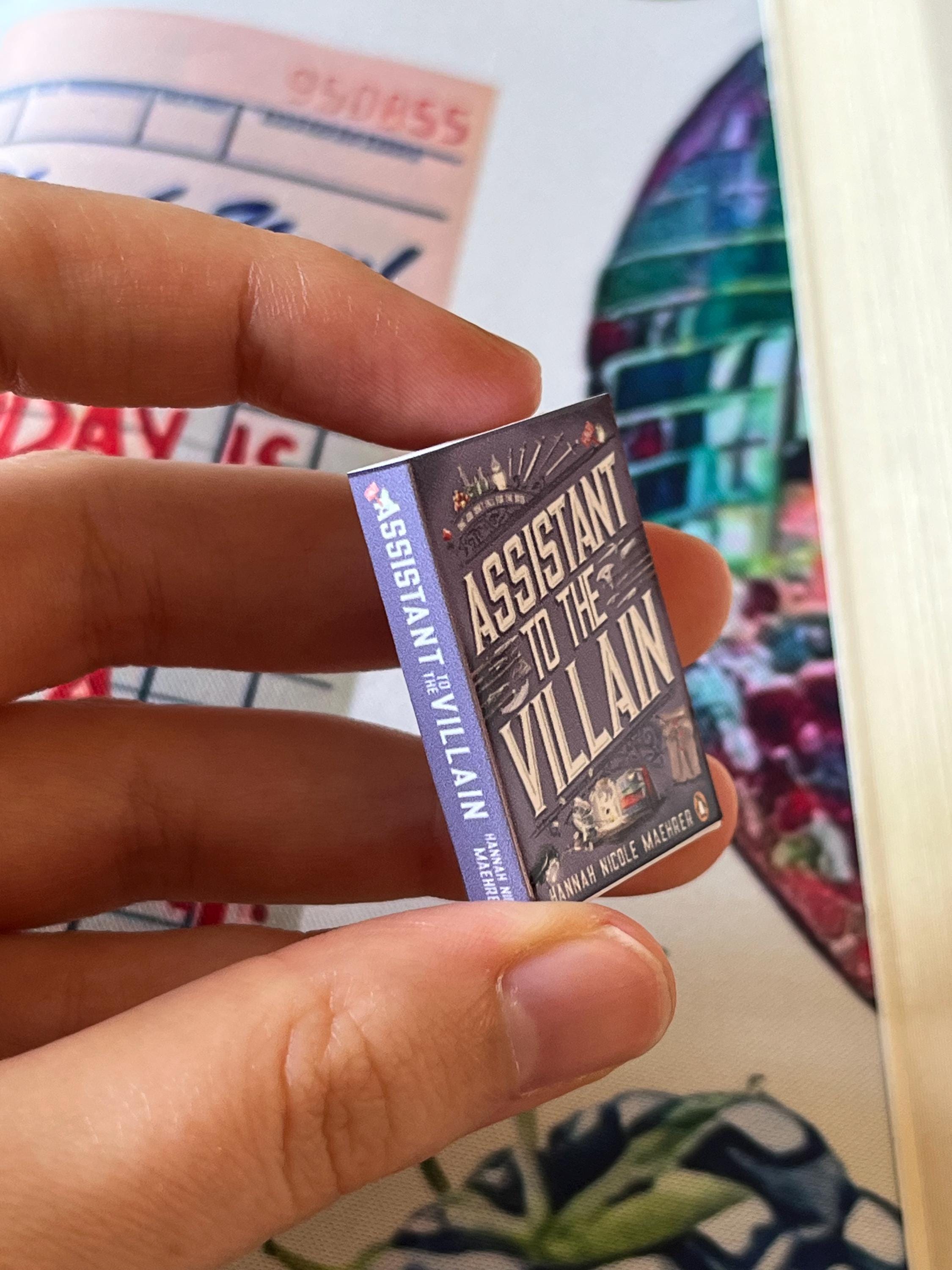 Mini Magnet Assistant to the Villain Books (set of 3 mini books)
